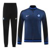 Inter Milan Ensemble Vestes d'Entraînement 2024-25 Marine Pour Homme